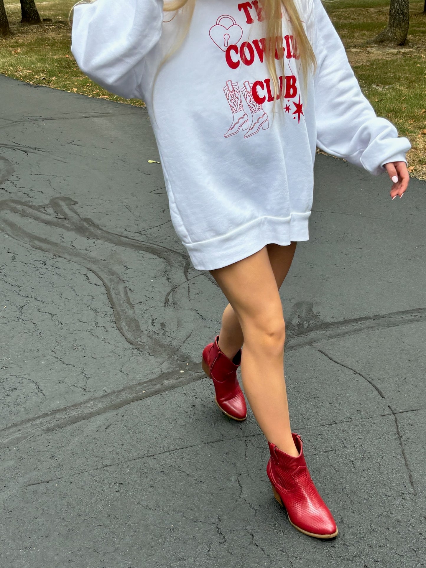 Cowgirl Club Crewneck