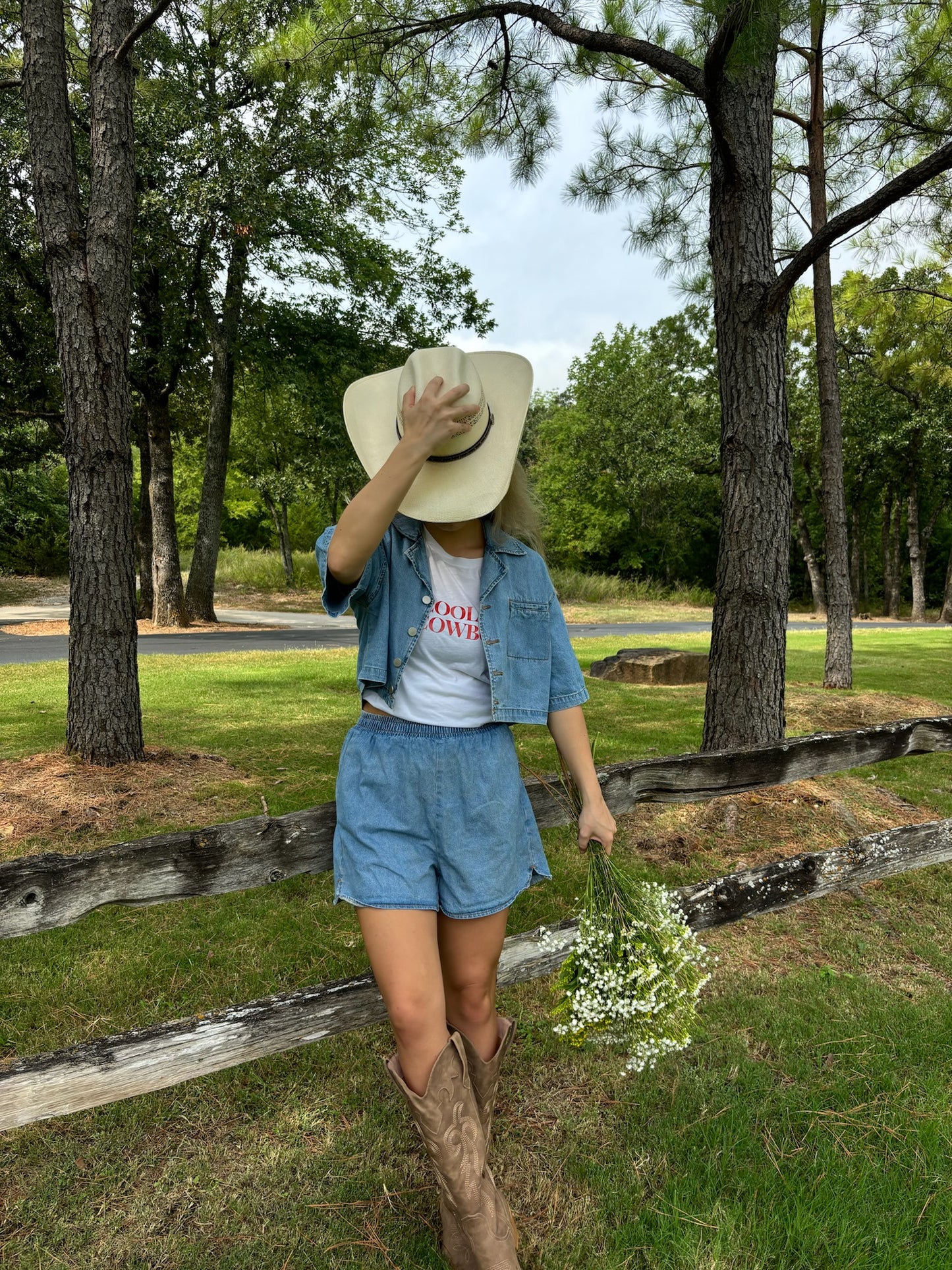 Cool It Cowboy Tee