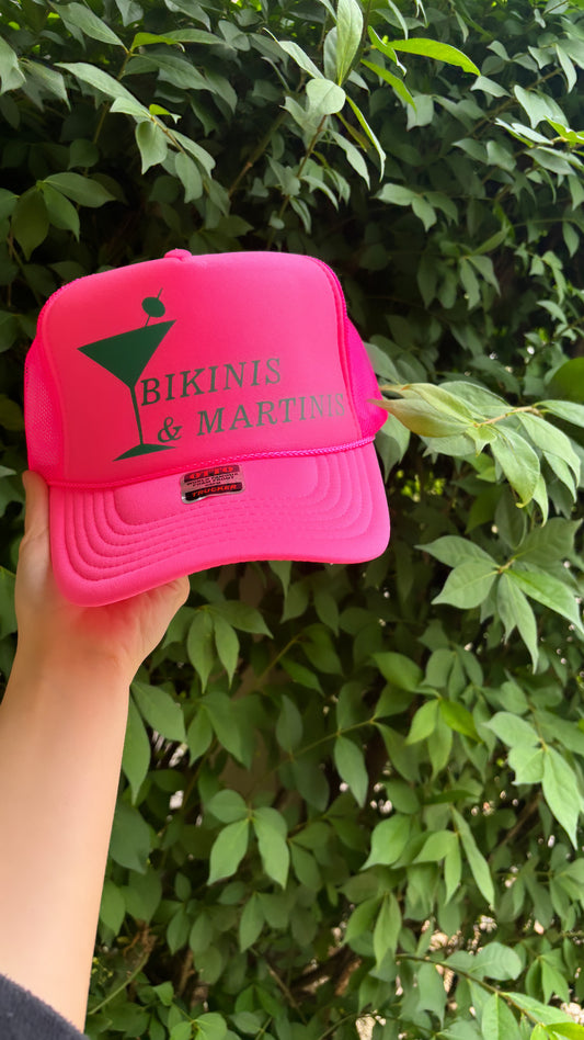 Bikinis & Martinis Trucker