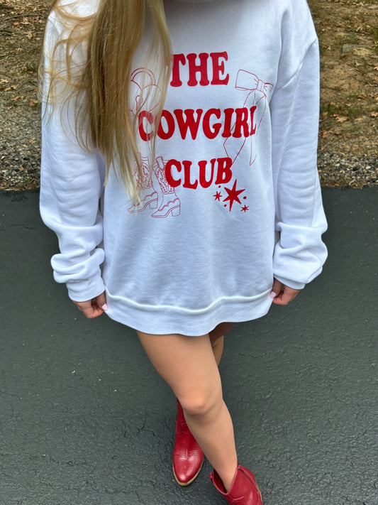 Cowgirl Club Crewneck